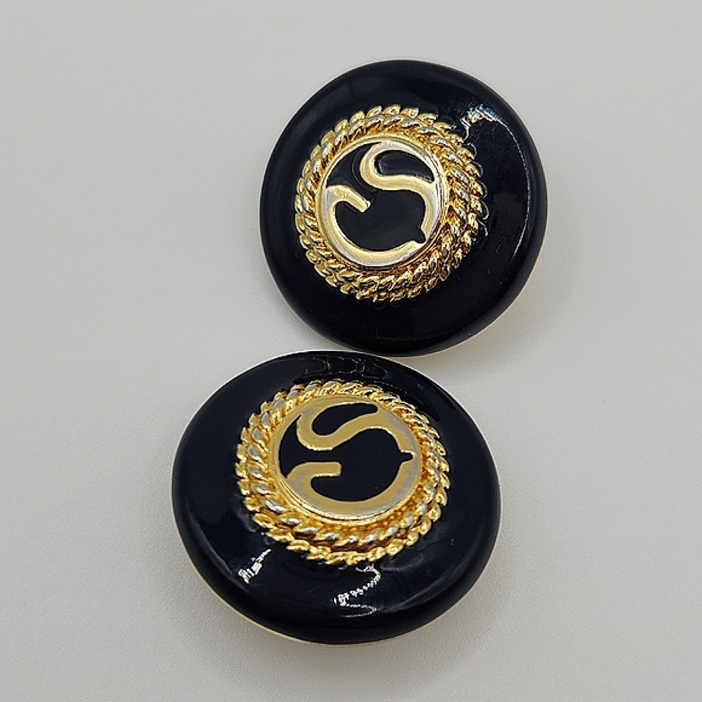 St. John Clip Designer Earrings